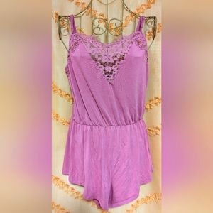 Victoria's Secret Lace Pajama Romper